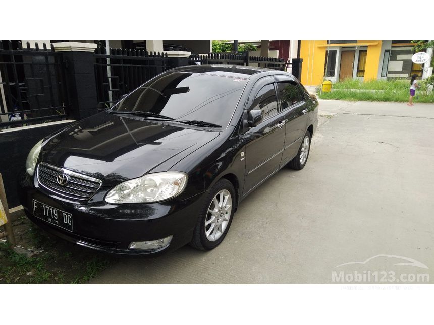 Toyota Altis  2004  1 8 di Jawa Barat Manual Sedan  Hitam Rp 