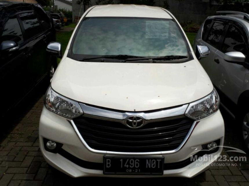 Jual Mobil Toyota Avanza 2016 G 1.3 di Banten Manual MPV 