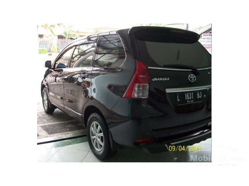 Toyota Avanza 2012 G 1.3 di Jawa Timur Manual MPV Hitam Rp 