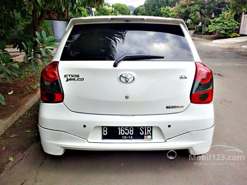 Jual Mobil  Toyota Etios  Valco 2014 G 1 2 di DKI Jakarta  
