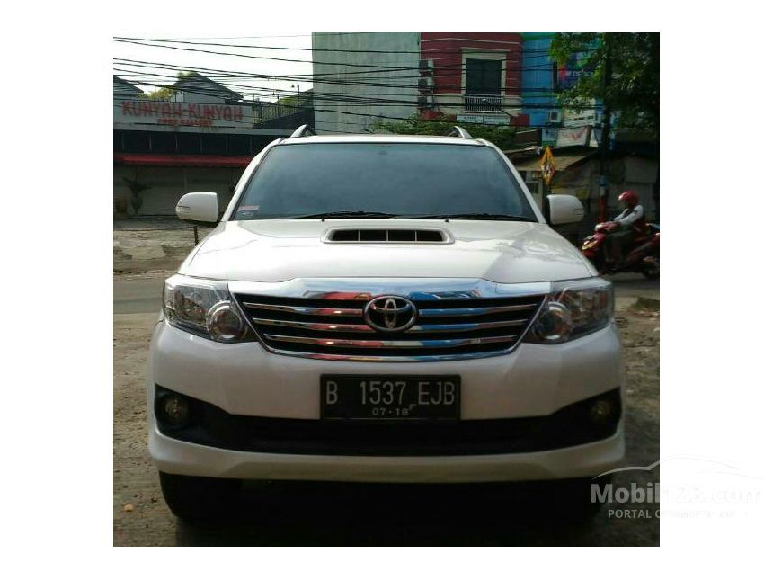 Jual Mobil Toyota Fortuner 2013 G 2.5 di DKI Jakarta 