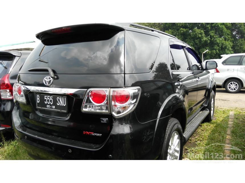 Jual Mobil  Toyota  Fortuner  2013 G 2 5 di DKI Jakarta 