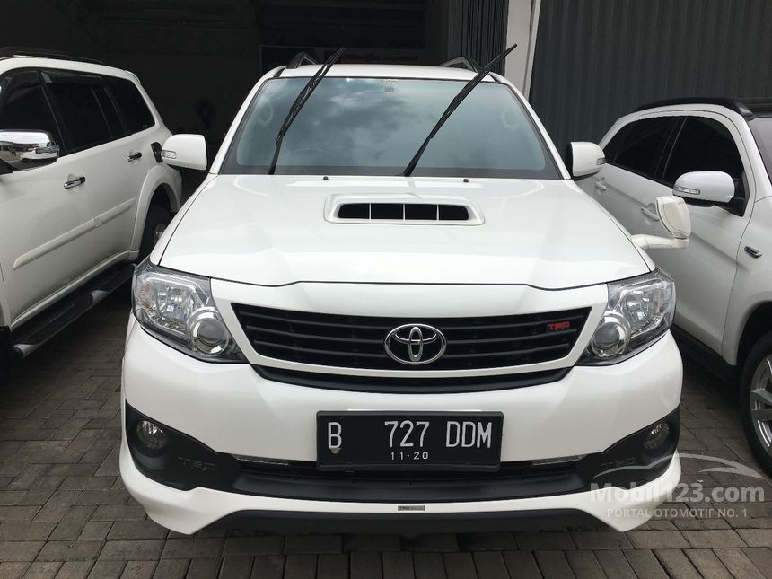 Jual Mobil Toyota Fortuner 2015 G TRD 2.5 di Jawa Barat 