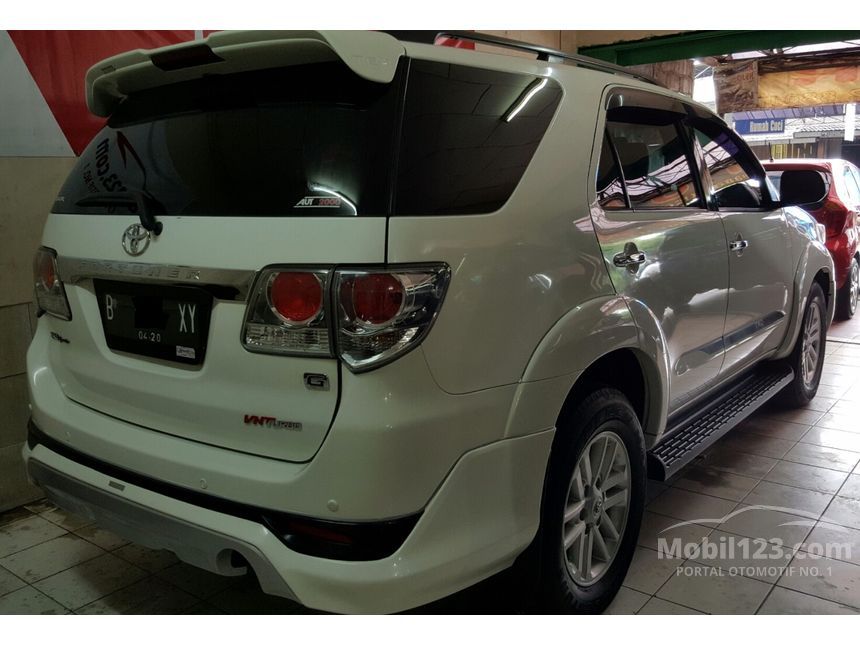 Jual Mobil Toyota Fortuner 2012 G TRD 2.5 di Banten 