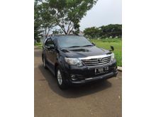 2012 Toyota Fortuner 2.5 G TRD Hitam