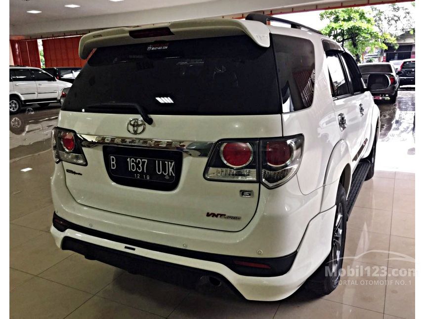 Jual Mobil Toyota Fortuner 2014 G TRD 2.5 di Jawa Barat 