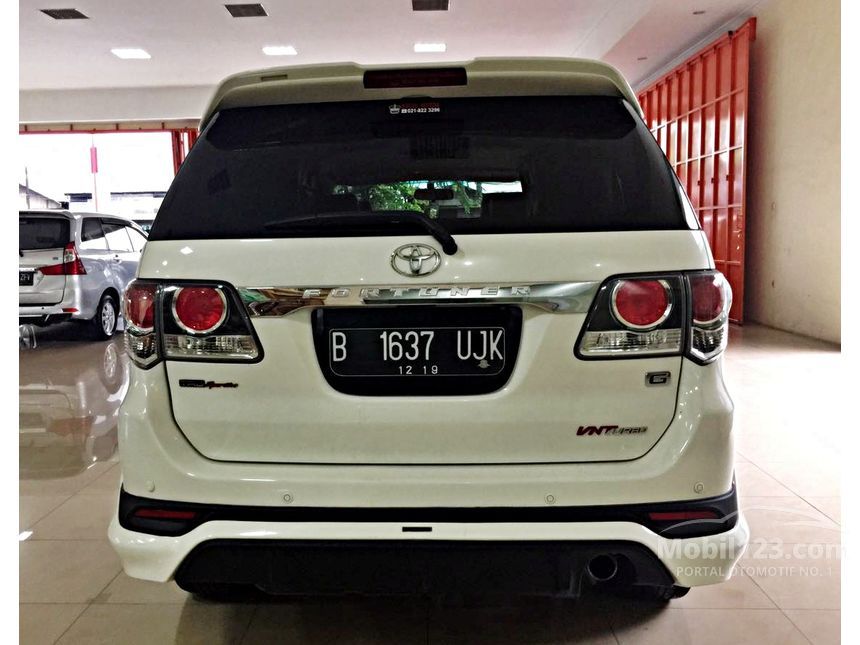 Jual Mobil Toyota Fortuner 2014 G TRD 2.5 di Jawa Barat 