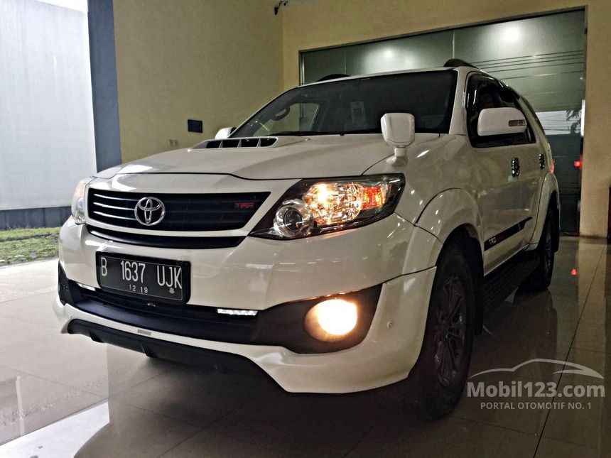 Jual Mobil Toyota Fortuner 2014 G TRD 2.5 di Jawa Barat 