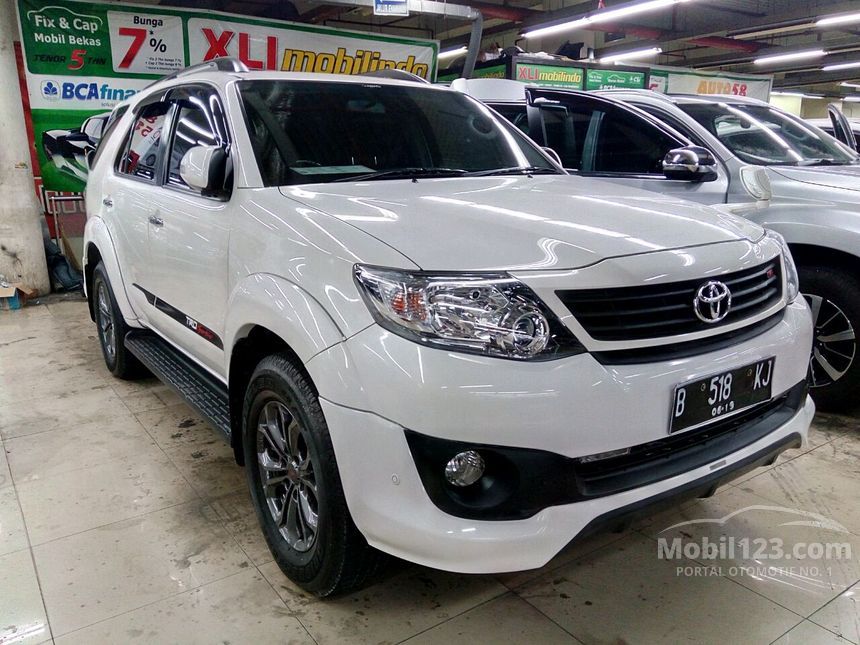 Jual Mobil Toyota Fortuner 2014 Trd G Luxury 2 7 Di Dki Jakarta