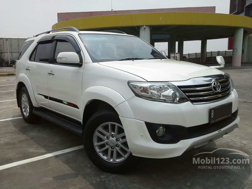 Jual Mobil Toyota Fortuner 2013 TRD G Luxury 2.7 di DKI 