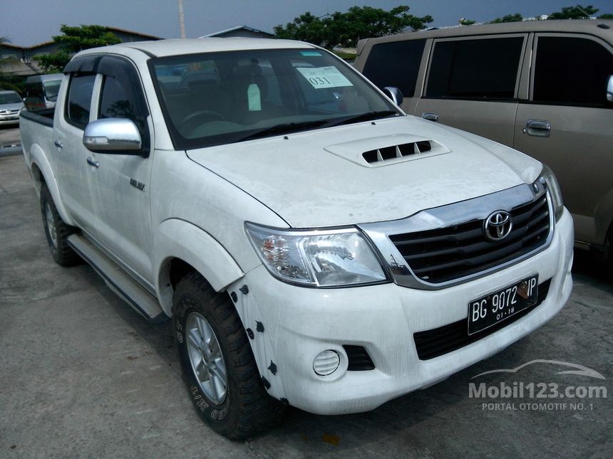 Jual Mobil Toyota Hilux 2012 G 2.5 di Banten Manual Pick 