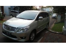 2012 Toyota Innova 2.0 MPV Minivans