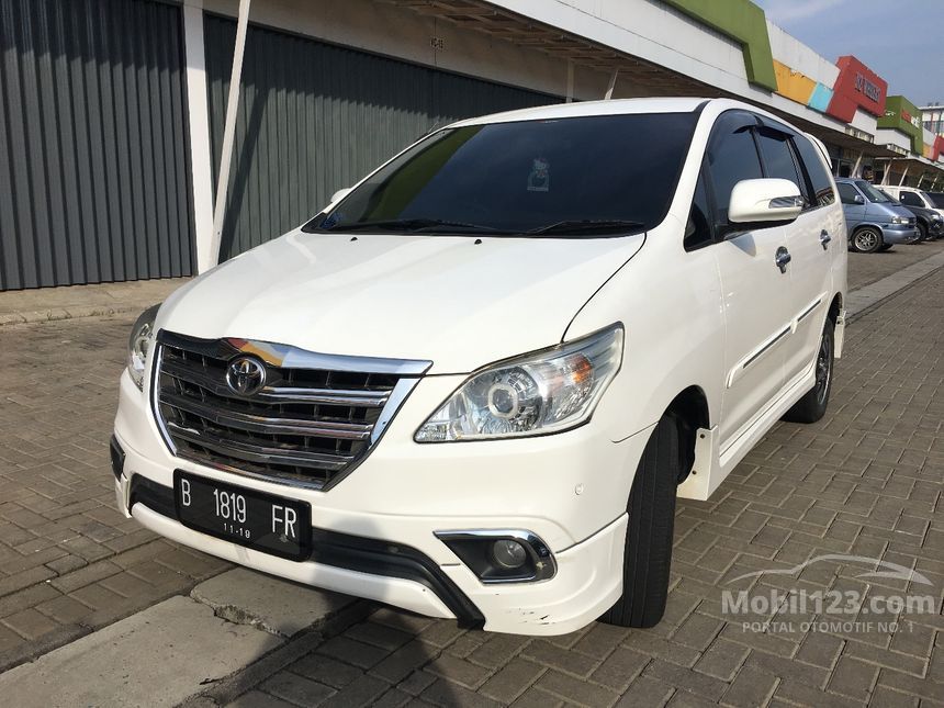 Jual Mobil Toyota Kijang Innova 2014 G Luxury 2.0 di Jawa 