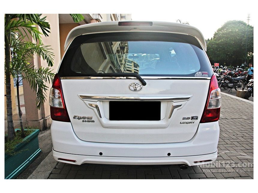 Jual Mobil  Toyota Kijang Innova  2012  G Luxury  2 0 di DKI 