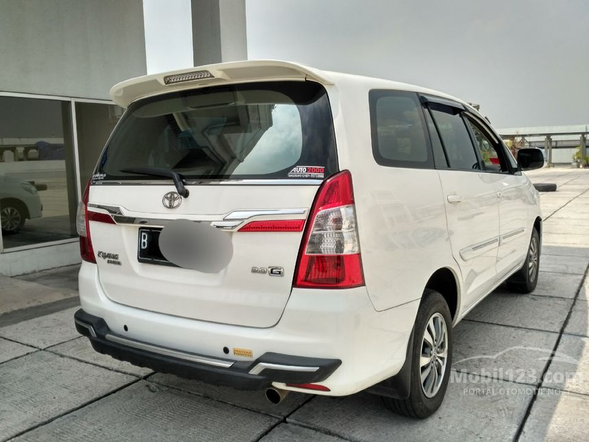 Jual Mobil Toyota Kijang Innova 2014 G 2.0 di DKI Jakarta 