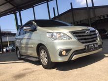 (TDP 11 Juta) Toyota Kijang Innova 2.0 G AT 2014 Silver Metalik