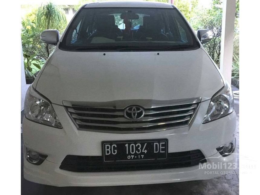 Jual Mobil Toyota Kijang Innova 2012 V Luxury 2.0 di 