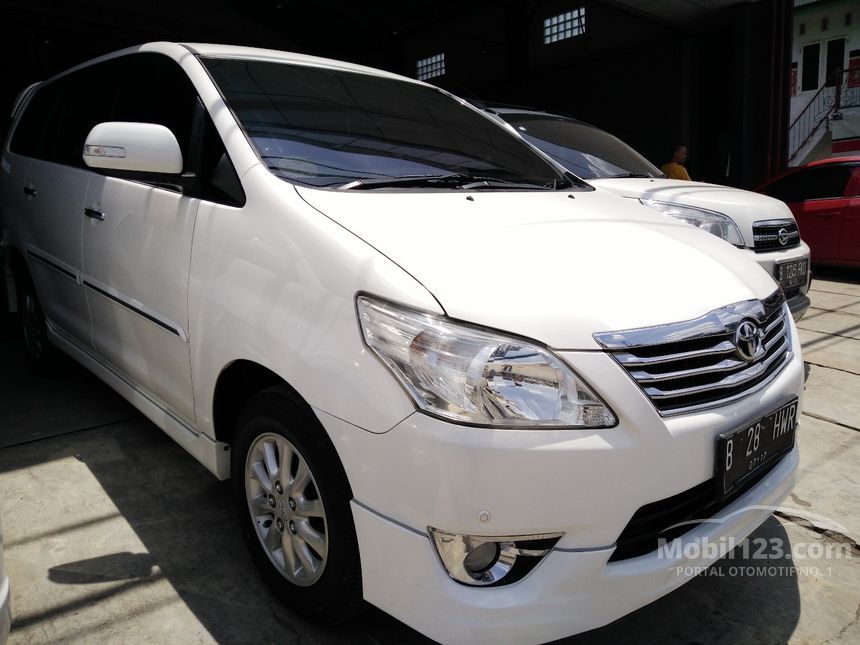 Jual Mobil Toyota Kijang Innova 2012 V Luxury 2 0 di Jawa 