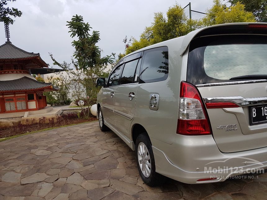 Jual Mobil Toyota Kijang Innova 2013 V Luxury 2.0 di DKI 