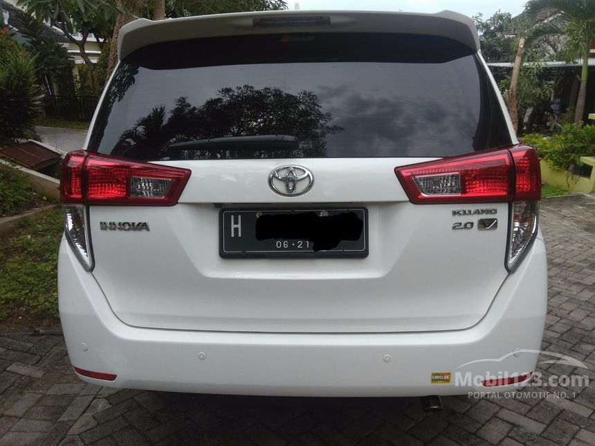 Jual Mobil Toyota Kijang Innova 2016 V 2.0 di Jawa Tengah 