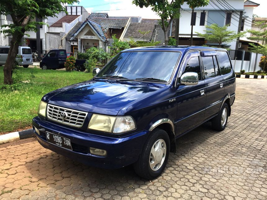 Toyota Kijang 2001 LGX 2.0 di Banten Manual MPV Biru Rp 80 