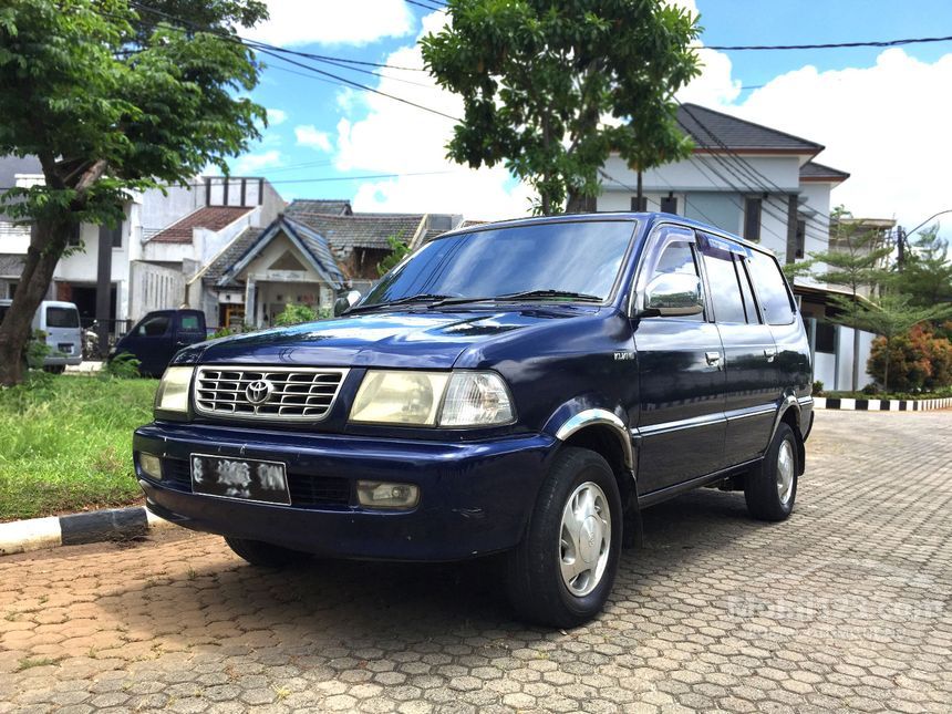 Toyota Kijang 2001 LGX 2.0 di Banten Manual MPV Biru Rp 80 