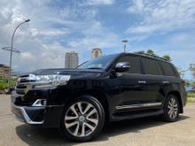 TDP750JT Toyota Land Cruiser 4.5 Diesel ATPM 2016 Black On Black Harga Nego Banyak