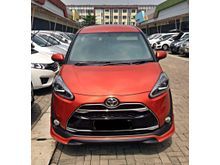 Toyota Sienta 1.5 Q 2016 AT orange , Like new , Top condition , km rendah banget