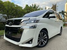 2018 Toyota Vellfire 2.5 G Van Wagon Promo Lebaran TDP Ringan VELLFIRE 2018 2019 Hub Sandy