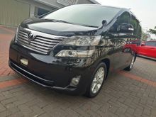 (TDP 10 Juta) Free Speaker Bluetooth Harman Kardon Toyota Vellfire V PS AT 2009 Black