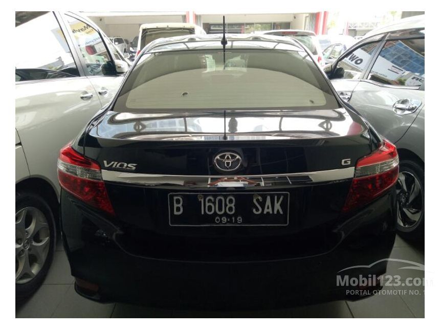 Toyota Vios  2014 G 1 5 di Banten Automatic Sedan  Hitam Rp 