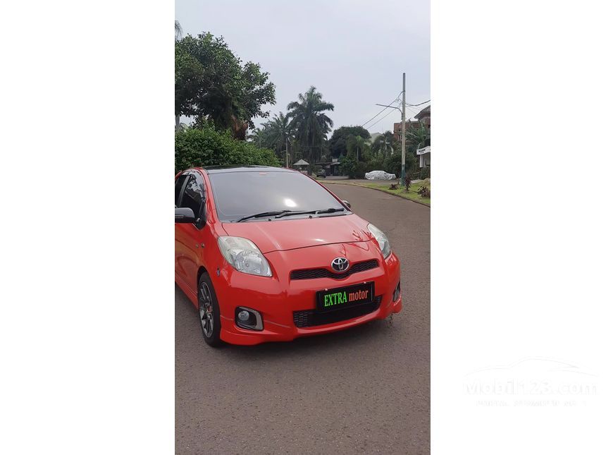 Jual Mobil Toyota Yaris 2012 E 1.5 di DKI Jakarta Automatic Hatchback Merah Rp 120.000.000
