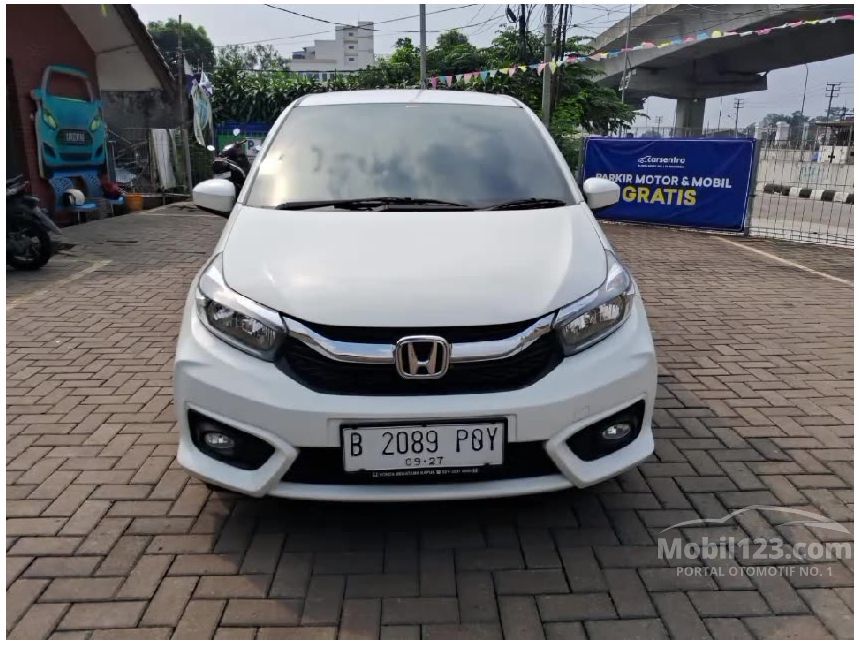 Jual Mobil Honda Brio 2022 E Satya 1.2 di Jawa Barat Automatic Hatchback Putih Rp 168.000.000