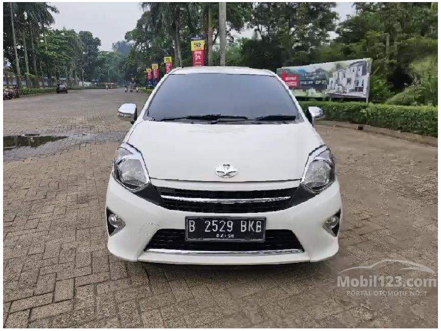 Jual Mobil Toyota Agya 2016 G 1.0 di Jawa Barat Automatic Hatchback Putih Rp 99.000.000