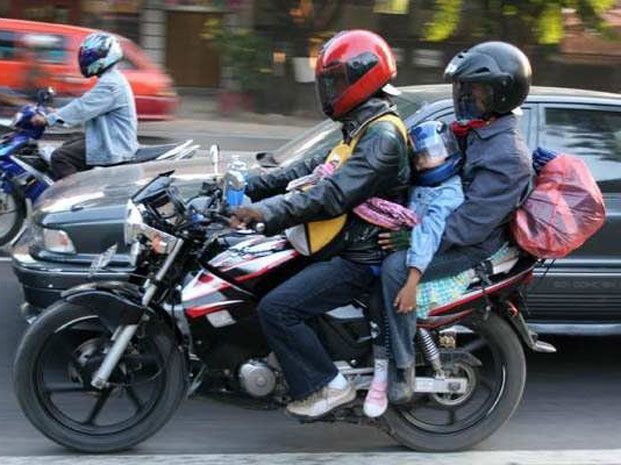 mudik naik motor