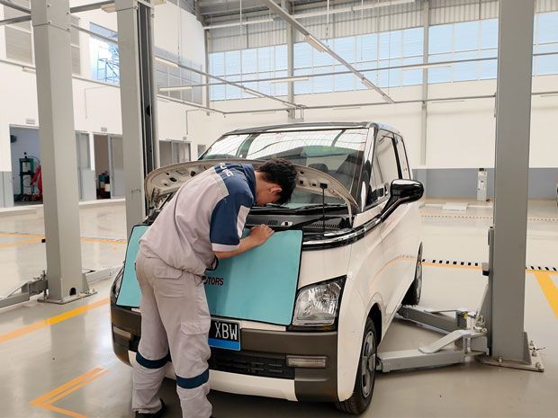servis mobil listrik Wuling Air EV