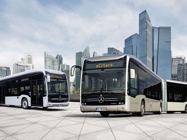 bus listrik Mercedes-Benz