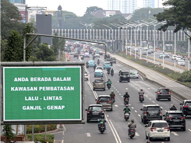 ganjil genap Jakarta jam