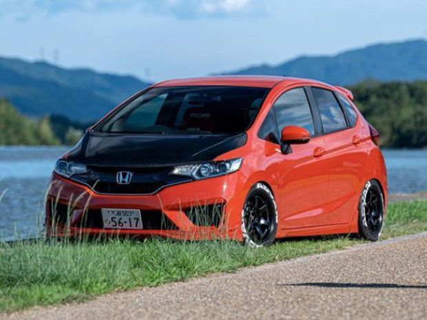 Honda Jazz modifikasi balap