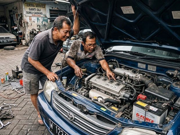 penyebab mesin mobil pincang saat digas 
