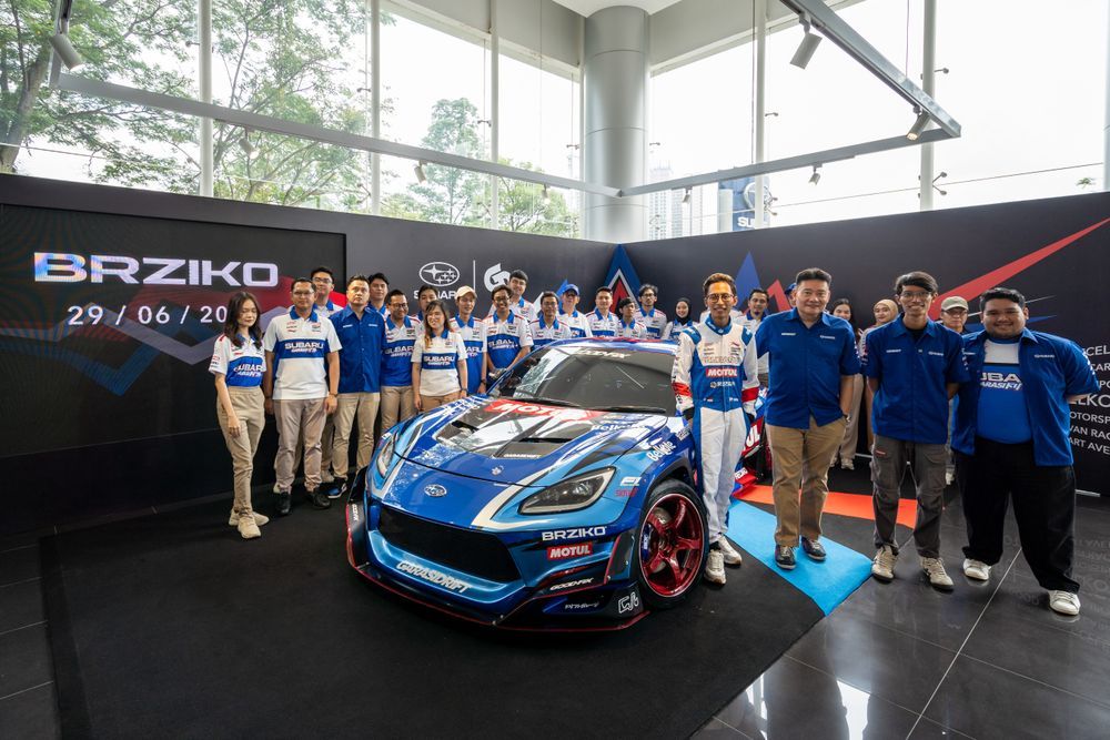 Subaru Garasi Drift Team dan Subaru BRZ