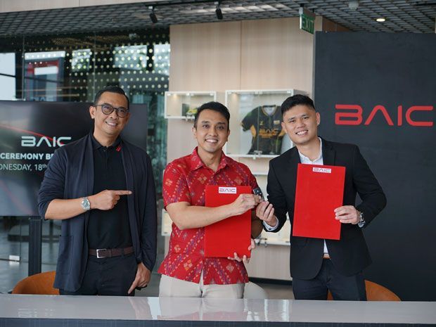 Aiman Witjaksono Brand Ambassador BAIC Indonesia