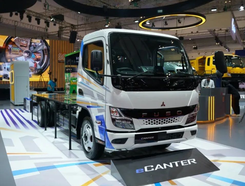 truk listrik fuso ecanter