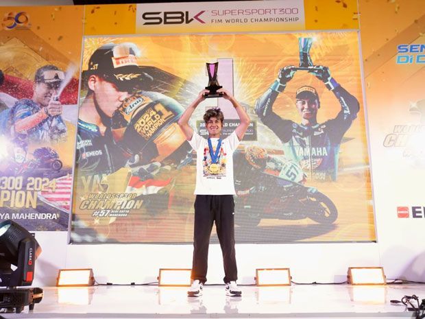 Juara Dunia WorldSSP300 2024 Aldi Satya Mahendra