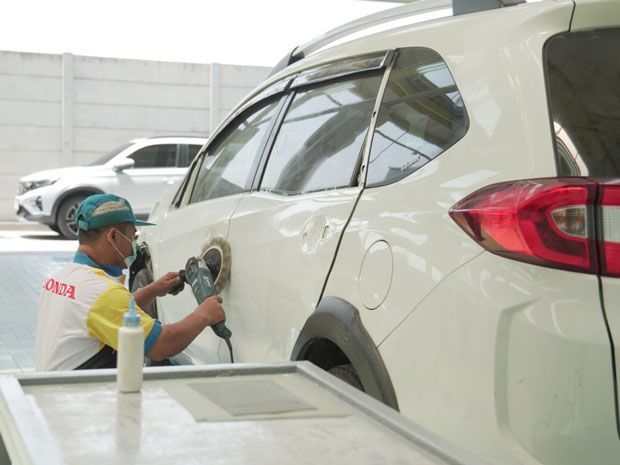 bengkel bodi dan cat Honda