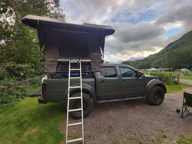 Nissan Navara modifikasi
