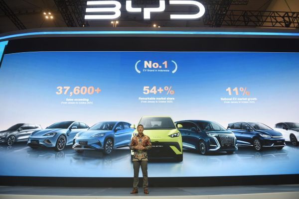 BYD Umumkan Jadi Raja EV Indonesia di GJAW 2025, Sekaligus Pamerkan ...