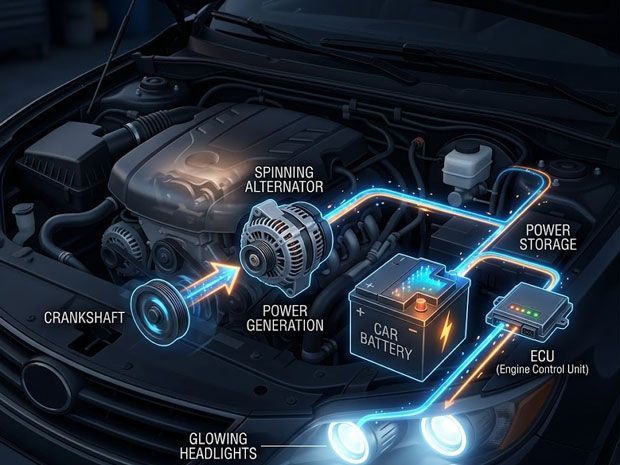 alternator aki mobil 