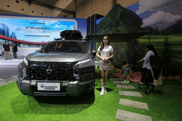 promo xpander Mitsubishi di GJAW 2025