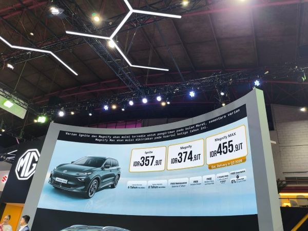 harga MG S5 EV